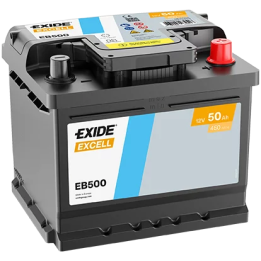 Toyota Prius Starterio akumuliatorius EXIDE EB500 | PriusParts.lt