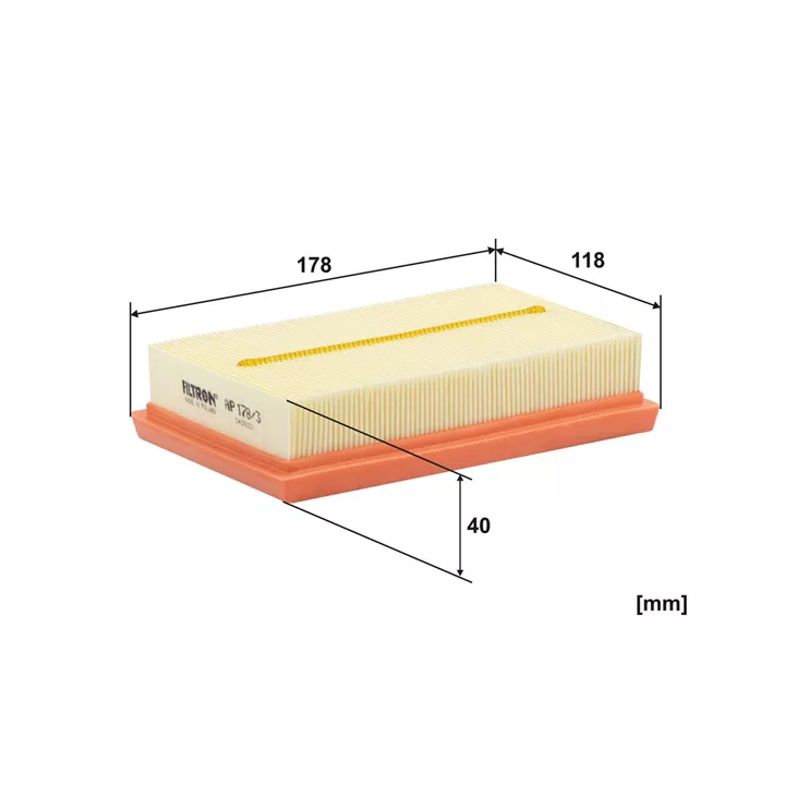 Toyota Prius Air Filter FILTRON AP 178/3 | PriusParts.lt