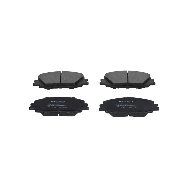 Prius IV PHV / Plug-in (XW52) Brake Pad Set, disc brake KAVO PARTS KBP-10046 | PriusParts.lt