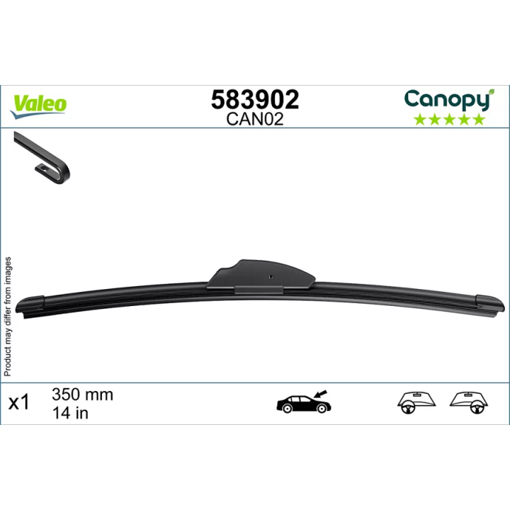 Toyota Prius Valytuvo šluotelė VALEO 583902 | PriusParts.lt