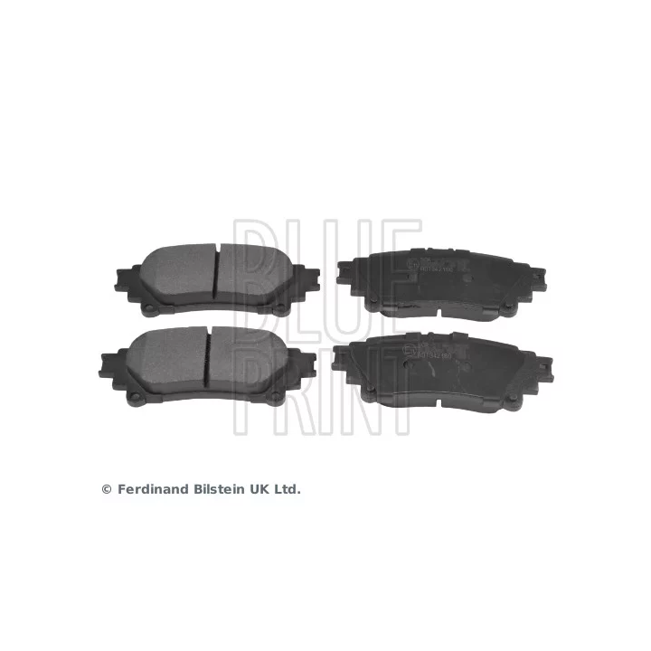 Toyota Prius Brake Pad Set, disc brake BLUE PRINT ADT342186 | PriusParts.lt