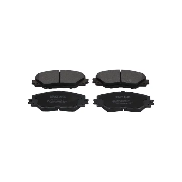 Toyota Prius Brake Pad Set, disc brake KAVO PARTS KBP-9026 | PriusParts.lt