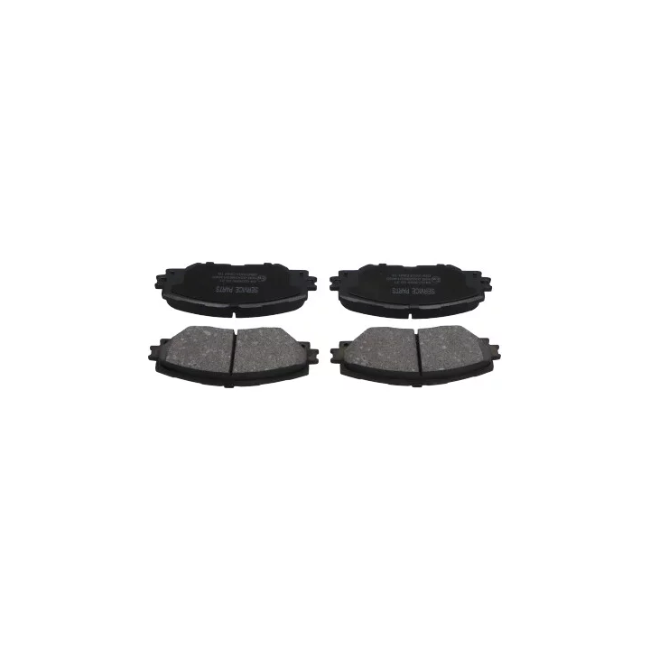 Toyota Prius Brake Pad Set, disc brake KAVO PARTS KBP-9026 | PriusParts.lt