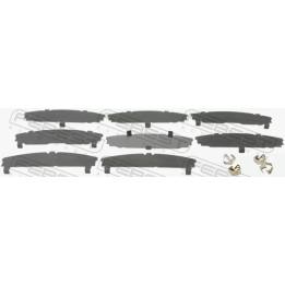 Prius+ VAN (ZVW40) Brake pad anti-squeal foil FEBEST 0103-ACA30F | PriusParts.lt