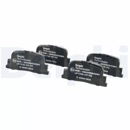 Prius II (XW20) 2003–2009 Brake Pad Set, disc brake DELPHI DELLP1740 | PriusParts.lt