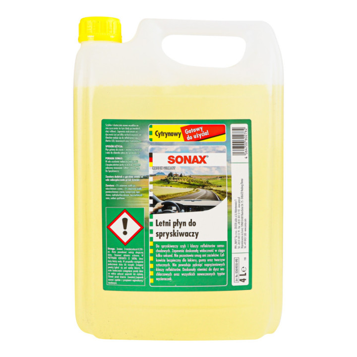 Langų plovimo skystis 4 L SONAX SC-S260405G | PriusParts.lt
