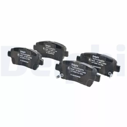 Prius II (XW20) 2003–2009 Brake Pad Set, disc brake DELPHI DELLP1896 | PriusParts.lt