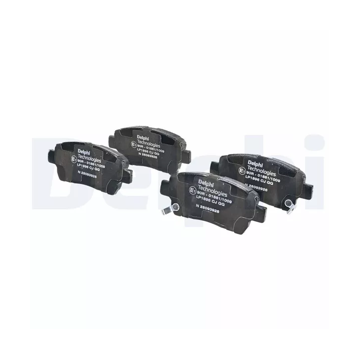 Prius II (XW20) 2003–2009 Brake Pad Set, disc brake DELPHI LP1896 | PriusParts.lt