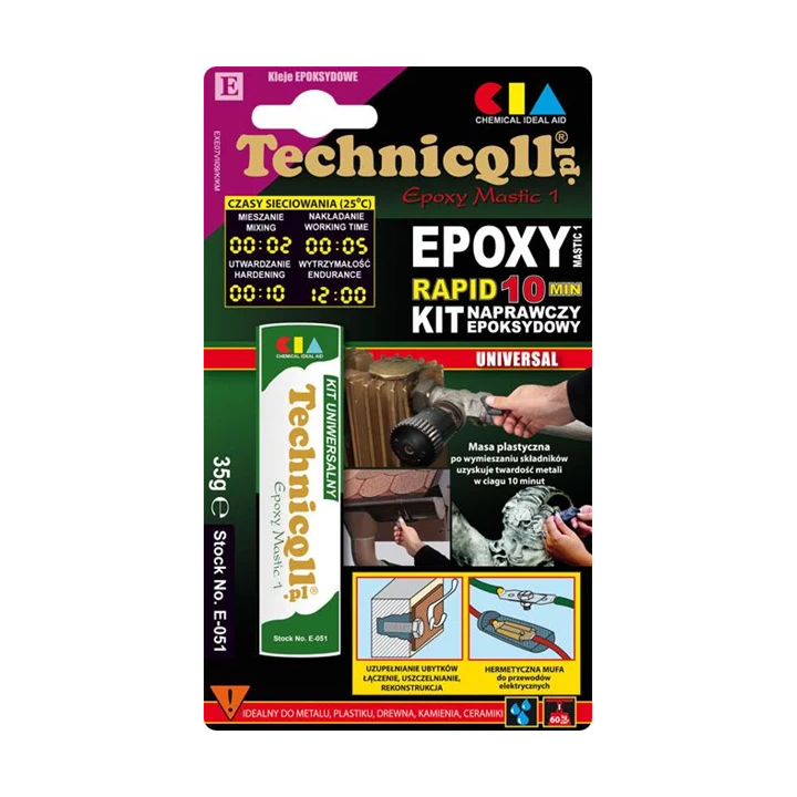 Epoxy adhesive 2 X20 ml TECHNICQLL E-198 | PriusParts.lt