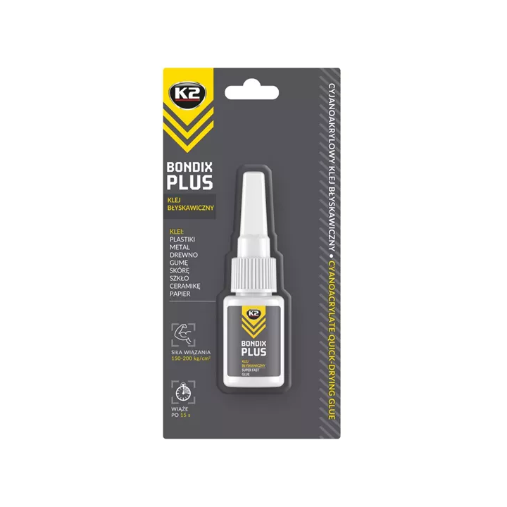 Plastiko klijai Bondix Plus 10 g K2 B101 | PriusParts.lt
