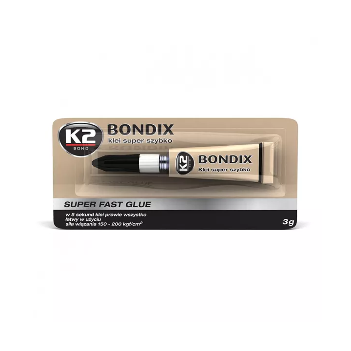 Momentiniai klijai Bondix Plus K2 B1000 | PriusParts.lt
