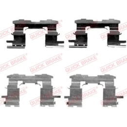 Prius II (XW20) 2003–2009 Accessory Kit, disc brake pad QUICK BRAKE 109-1631 | PriusParts.lt