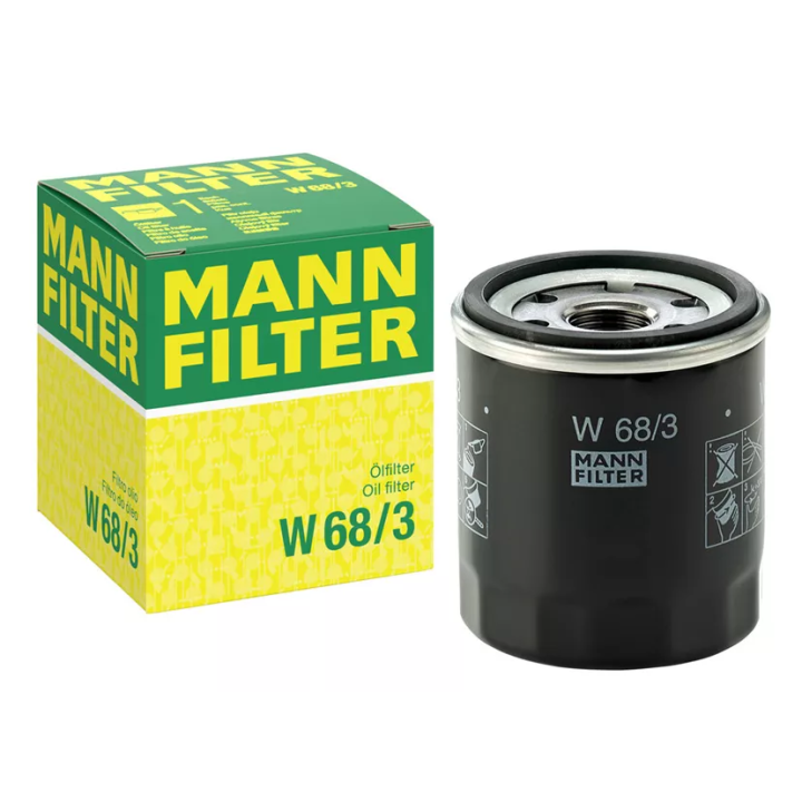 Toyota Prius Oil Filter MANN-FILTER W 68/3 | PriusParts.lt