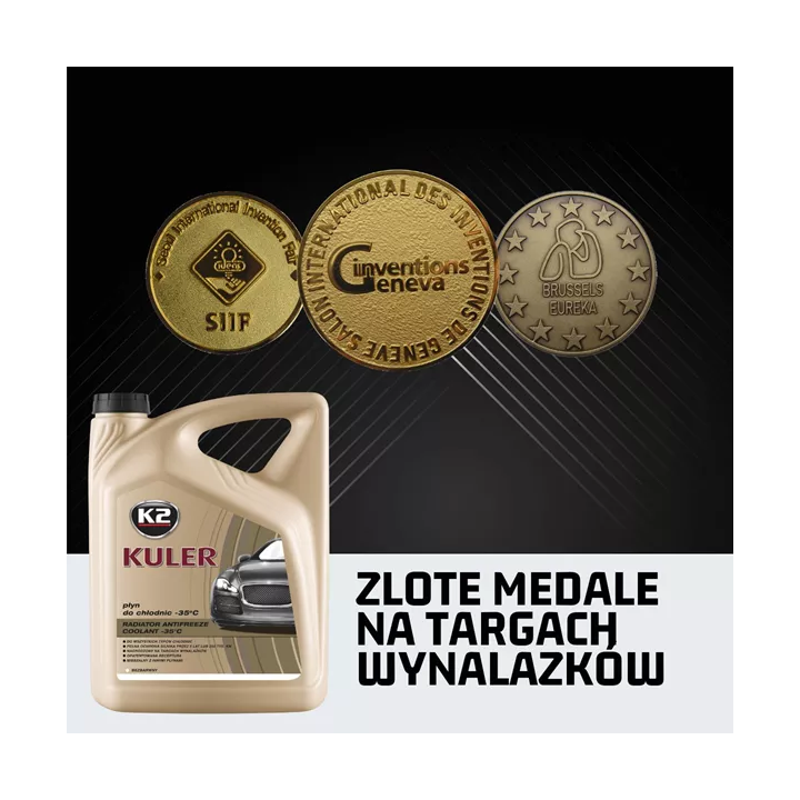 Aušinimo skystis skaidrus -35°C 1 L K2 T201B | PriusParts.lt