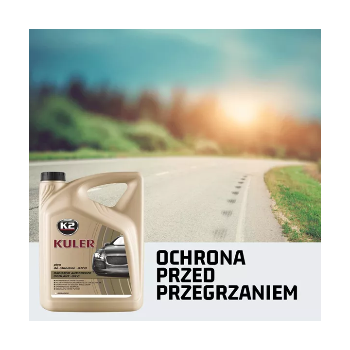 Aušinimo skystis skaidrus -35°C 1 L K2 T201B | PriusParts.lt