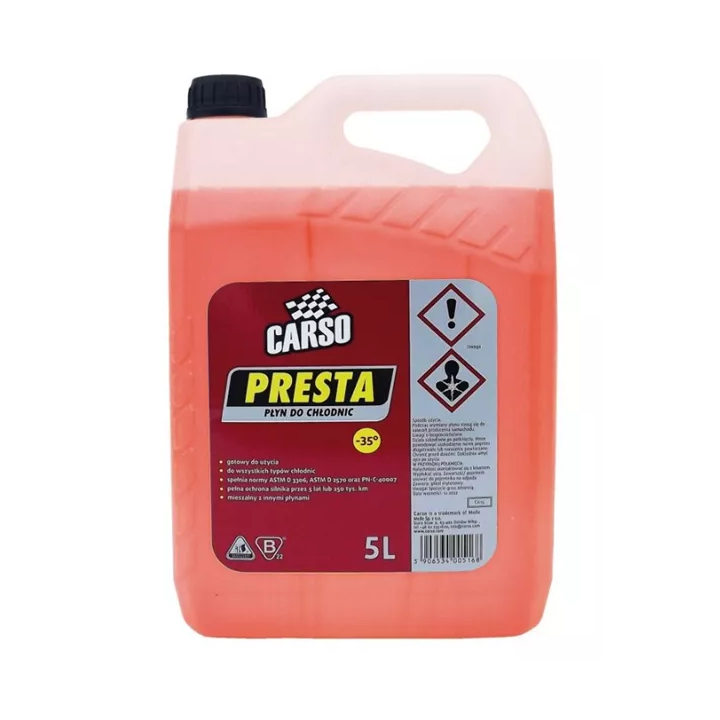 Aušinimo skystis raudonas -35°C 5 L K2 C615C | PriusParts.lt