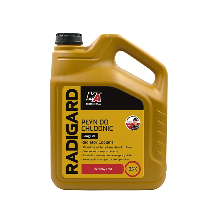 Aušinimo skystis raudonas 5 L MOJE AUTO PROF 61-111 | PriusParts.lt