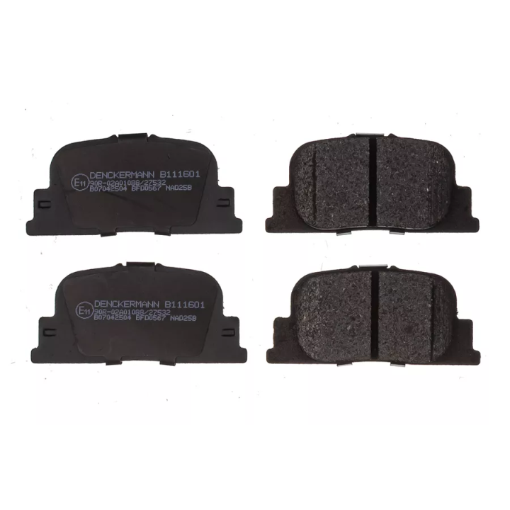 Prius II (XW20) 2003–2009 Brake Pad Set, disc brake DENCKERMANN B111601 | PriusParts.lt