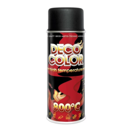 Karščiui atsparūs dažai juodas 400 ml DECO COLOR 300 | PriusParts.lt