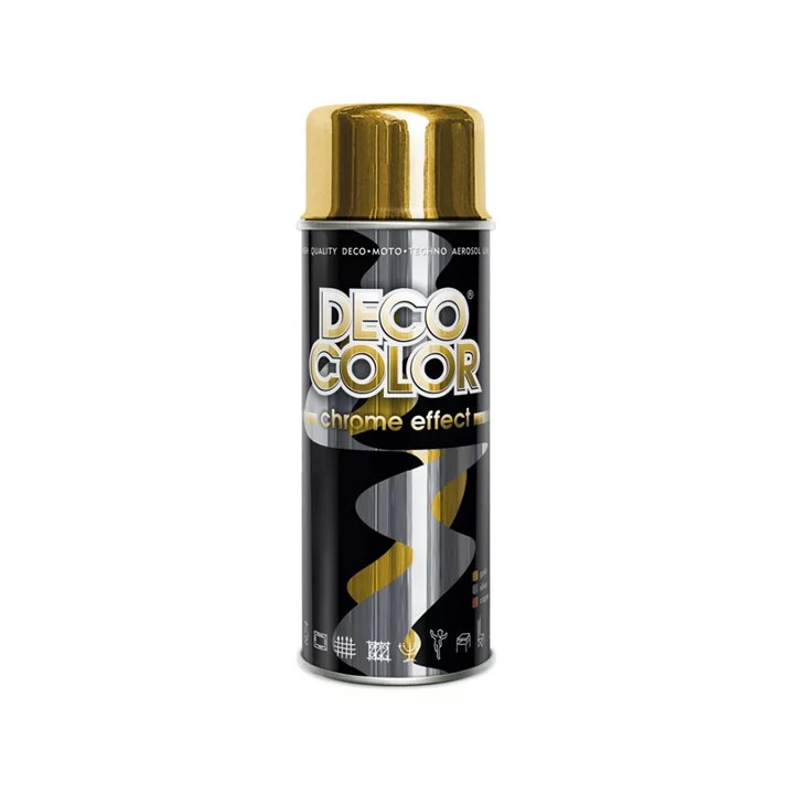 Chrominiai dažai auksinis 400 ml DECO COLOR 250 | PriusParts.lt