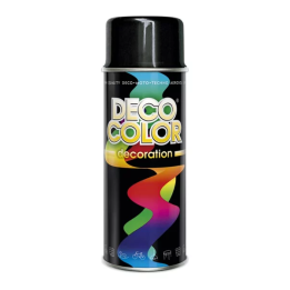 Spray paint RAL 9005 black gloss 400 ml DECO COLOR 140 | PriusParts.lt