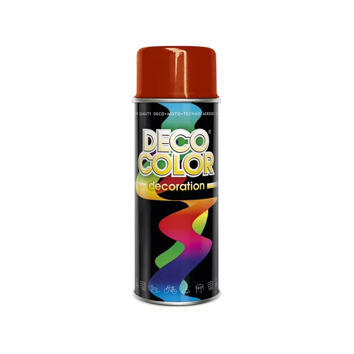 Spray paint RAL 3020 red 400 ml DECO COLOR 040 | PriusParts.lt