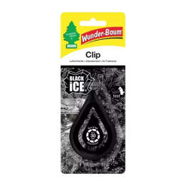 Black Car air freshener WUNDERBAUM 23-171 | PriusParts.lt