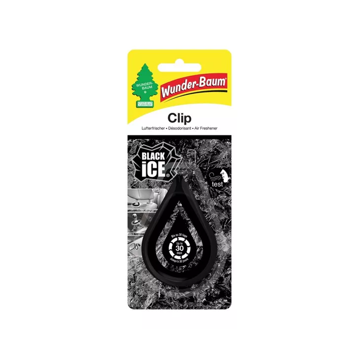 Black Car air freshener WUNDERBAUM 23-171 | PriusParts.lt