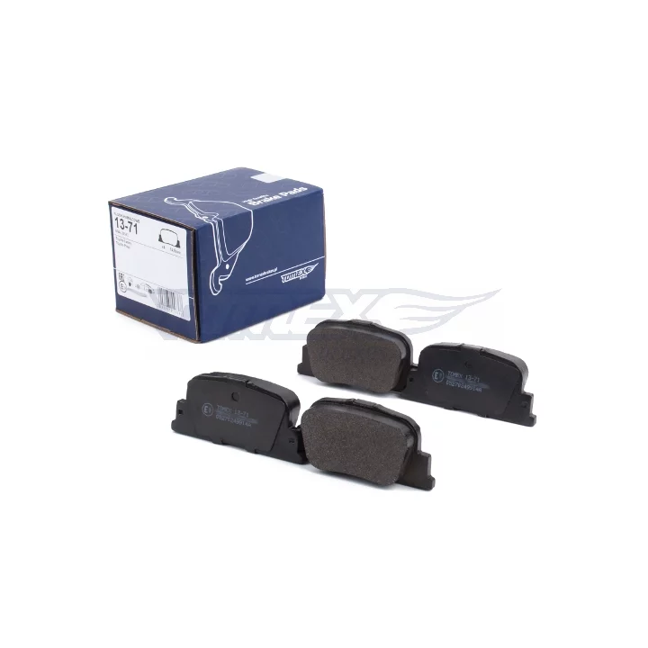 Prius II (XW20) 2003–2009 Brake Pad Set, disc brake TOMEX BRAKES TX13-71 | PriusParts.lt