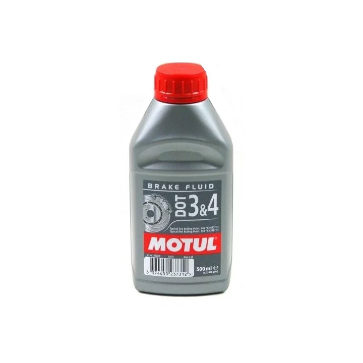 Stabdžių skystis DOT 4 DOT 3 0.5 L MOTUL 102718 | PriusParts.lt