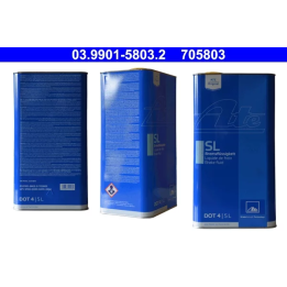 Stabdžių skystis DOT 4 SL 5 L ATE ATE03.9901-5803.2 | PriusParts.lt