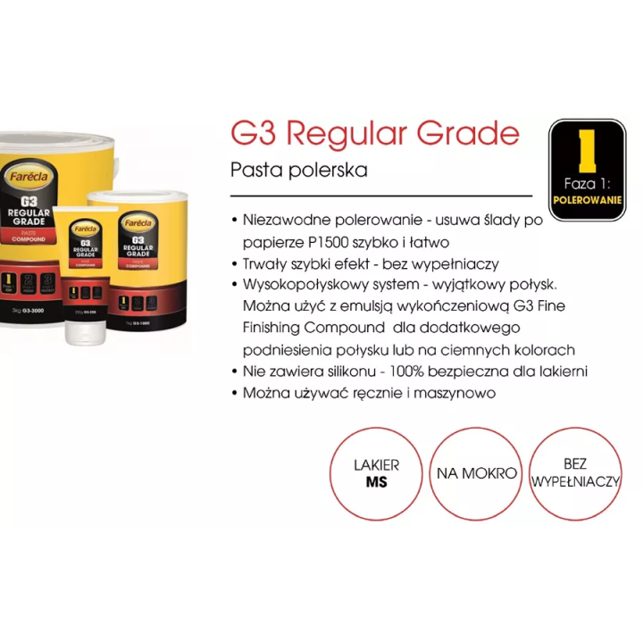 Polish 250 g FARECLA G3-250 | PriusParts.lt