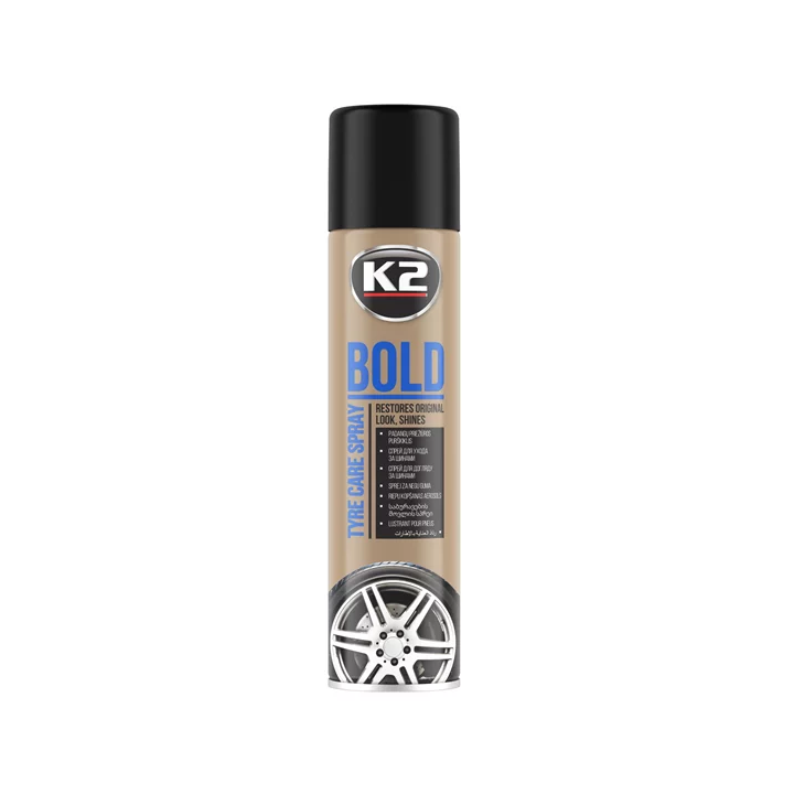 spray Tyre care product 600 ml K2 K156 | PriusParts.lt
