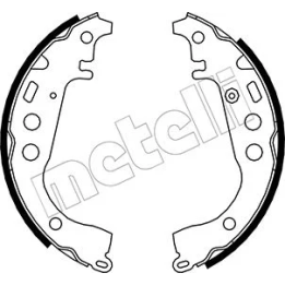 Toyota Prius Brake Shoe Set METELLI 53-0431 | PriusParts.lt