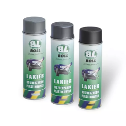 Bamperių dažai juodas 500 ml BOLL 001016 | PriusParts.lt