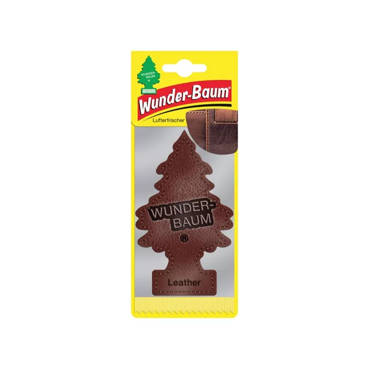 Leather Car air freshener WUNDERBAUM 23-055 | PriusParts.lt