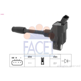 Toyota Prius Ignition Coil FACET 9.6553 | PriusParts.lt