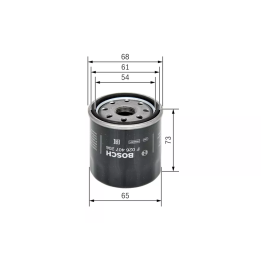 Toyota Prius Alyvos filtras BOSCH F 026 407 208 | PriusParts.lt