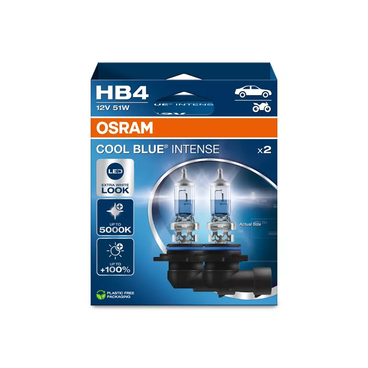Prius II (XW20) 2003–2009 Bulb, high beam headlight AMS-OSRAM 9006CBN-2HB | PriusParts.lt
