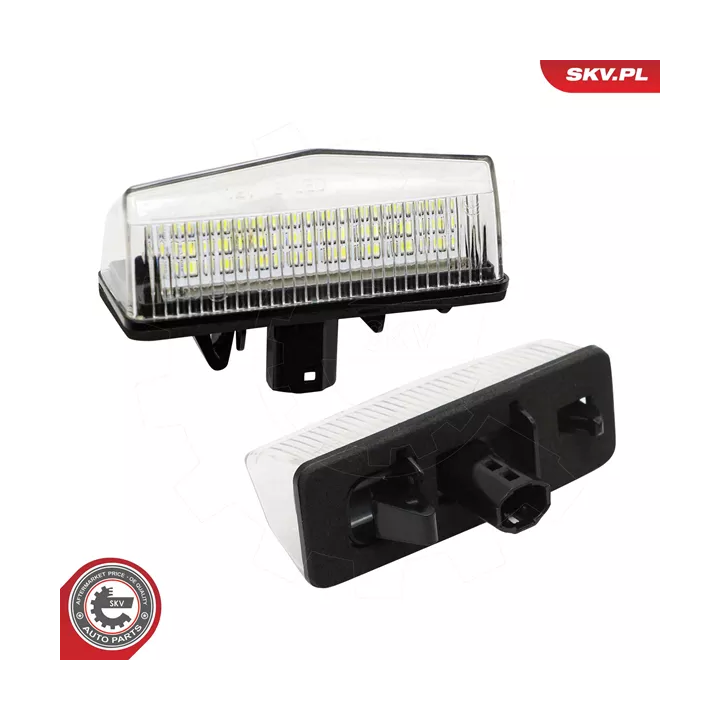 Toyota Prius Licence Plate Light ESEN SKV 72SKV577 | PriusParts.lt