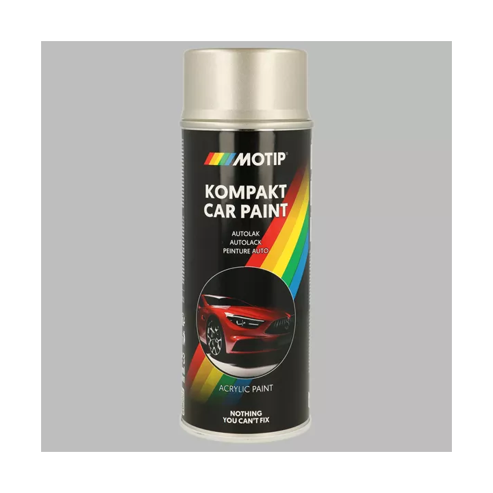 MOTIP acrylic automotive paint silver, metallic, 400 ml 55330 | PriusParts.lt