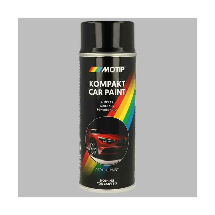 MOTIP acrylic automotive paint black, metallic, 400 ml 51021 | PriusParts.lt