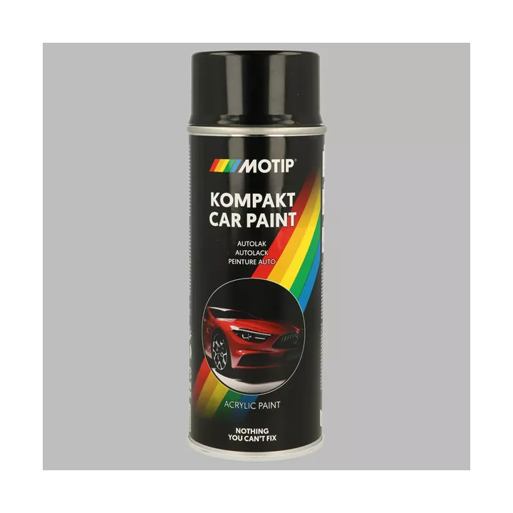 MOTIP acrylic automotive paint black, metallic, 400 ml 51000 | PriusParts.lt