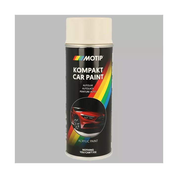 Akriliniai automobiliniai dažai MOTIP balti, aukšto blizgesio, 400 ml 45740 | PriusParts.lt