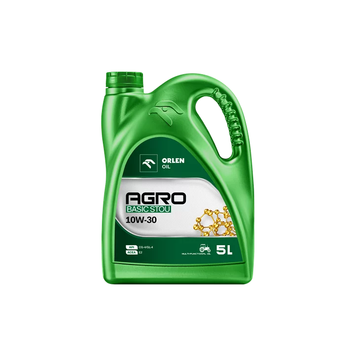 Variklinė alyva ORLEN OIL 10W-30 AGRO BASIC STOU 5 L QFS954B50 | PriusParts.lt