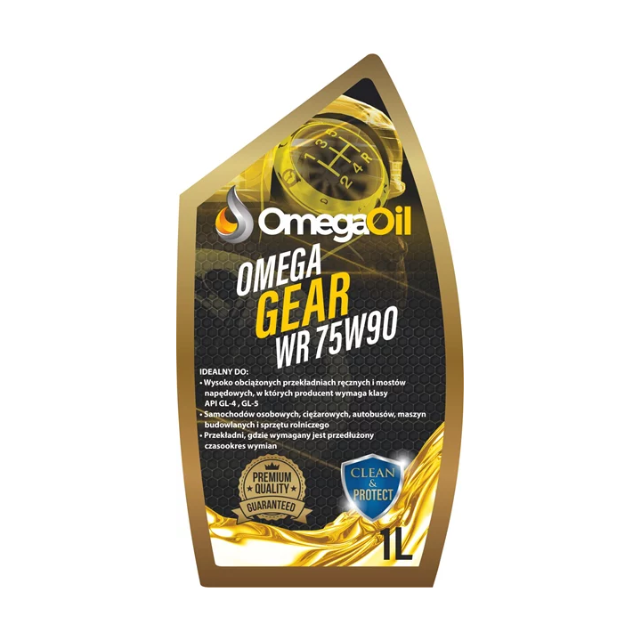 Transmission Oil OMEGAOIL OMEGA 75W-90 GL-5 GEAR WR 1 L WR1L | PriusParts.lt