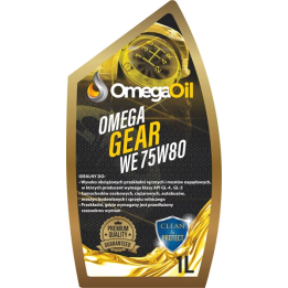 Transmission Oil OMEGAOIL OMEGA 75W-80 GEAR WE 1 L WE1L | PriusParts.lt