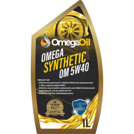 Engine Oil OMEGAOIL OMEGA 5W-40 SYNTHETIC OM 1 L OM1L | PriusParts.lt