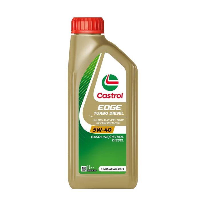 Engine Oil CASTROL 5W-40 EDGE T.DIESEL KART 1 L 15F816 | PriusParts.lt