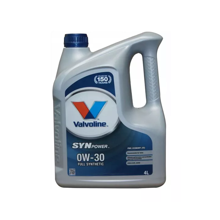 Variklinė alyva VALVOLINE 0W-30 SYNPOWER FE 4 L 872564 | PriusParts.lt